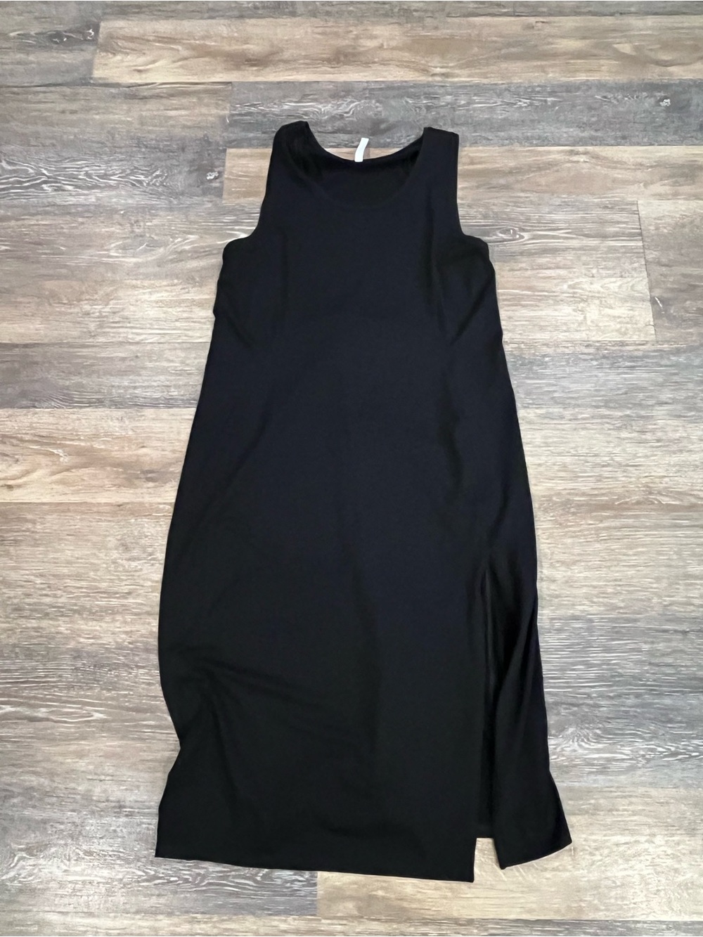 Fabletics Black Sleeveless Maxi Dress